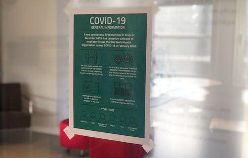 informationsblad Covid-19
